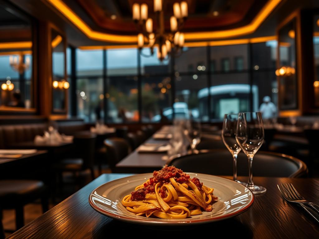 Restaurante italiano contemporâneo